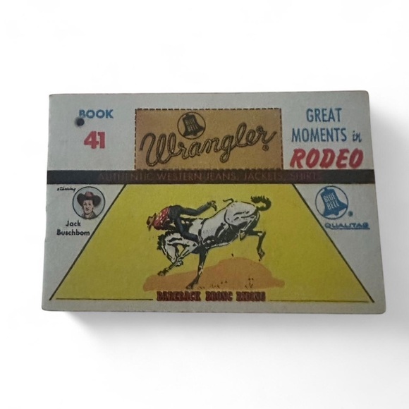 Vintage Rare Wrangler Great Moments in Rodeo Comic Book No.41 1962 - Picture 1 of 4